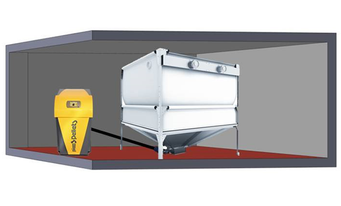 Lagersysteme für Pellets - Geobox Behälter